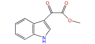 (1H-Indol-3-yl) oxoacetic acid methyl ester